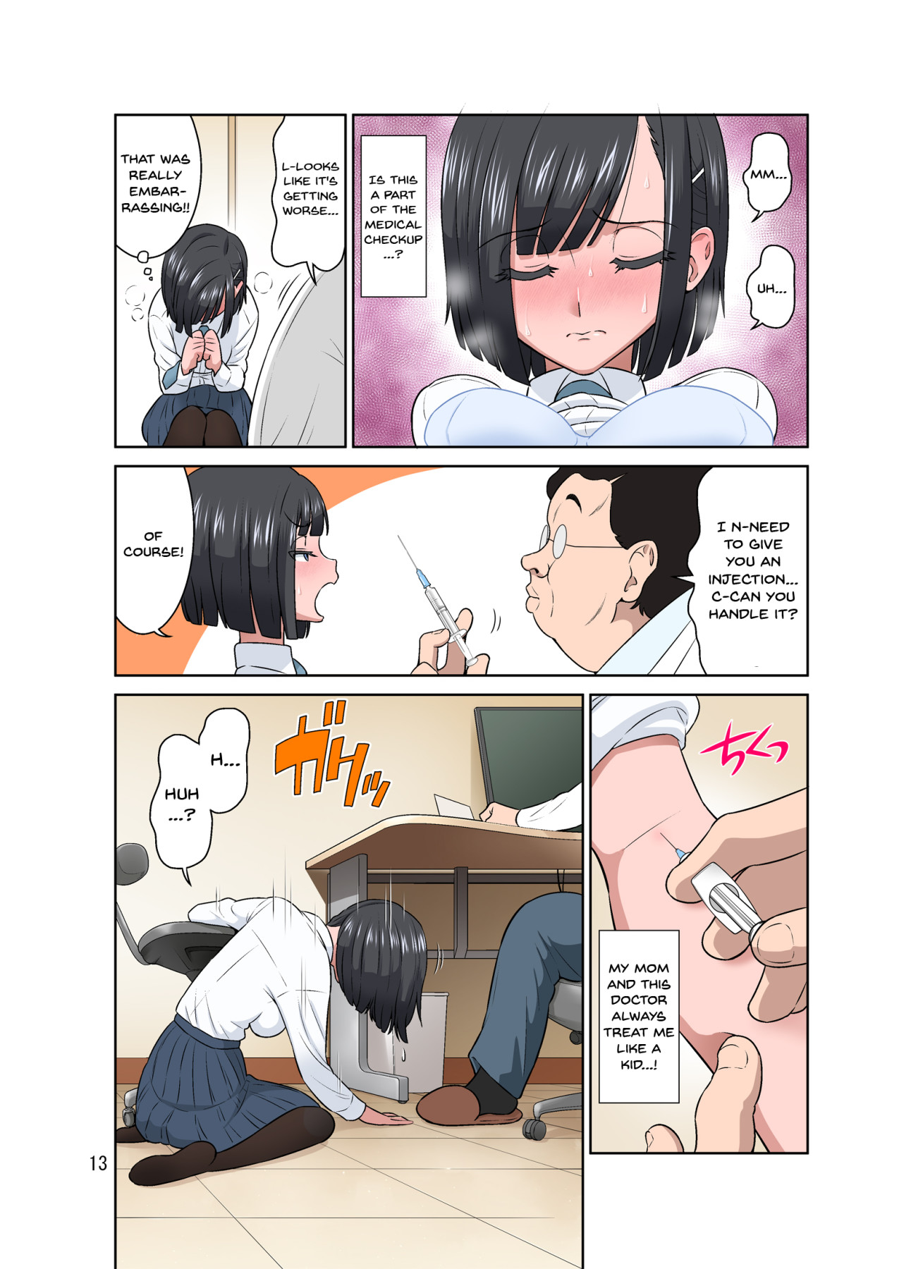 Hentai Manga Comic-Obscene Clinic - Fair Skin Version-Read-12